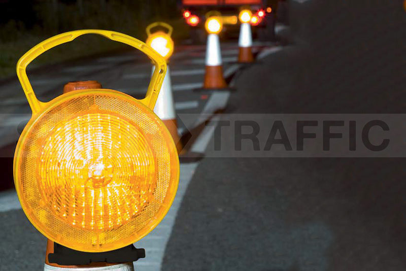 Lights being used on the road
