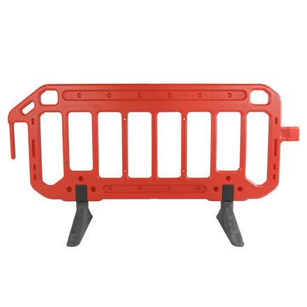 Firmus Professional Barrier - Chapter 8 Pedestrian Barrier - Standard Feet - Orange
