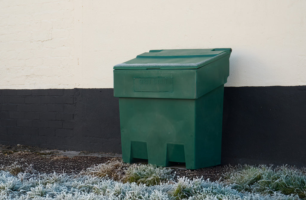 Green Grit Bin - 200 Litres