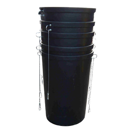 Oaklands Plastics 30 Inch Rubble Chute Black