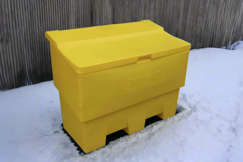 340L Grit Bin Large Grit Bin - Yellow