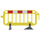 Firmus Professional Barrier - Chapter 8 Pedestrian Barrier - Standard Feet - Yellow