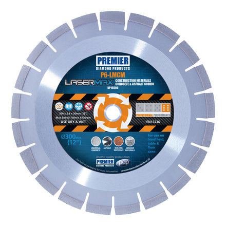 PDP P6-LMCM Asphalt Diamond Blade