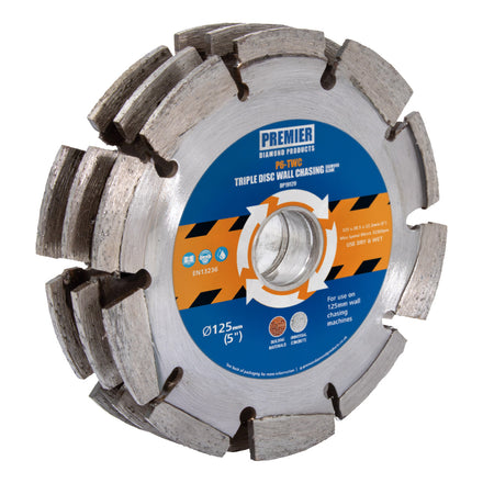 PDP P6-TWC Disc Wall Chasing Blade 125 x 22.2mm (5") DP19120