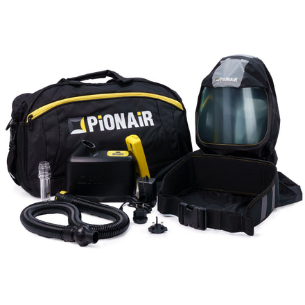 PiONAiR SafeStart S350 Long Softhood PAPR Respirator – Premium PPE Kit