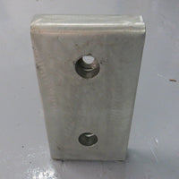 Steel Rectangular Dock Bumper Front Plate