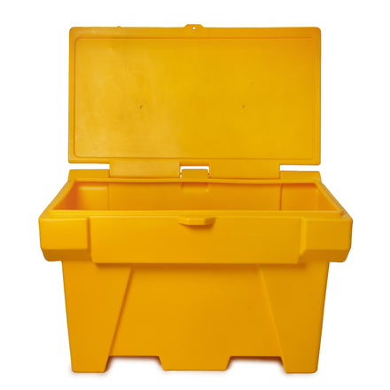 400L Premium Lockable Grit Bin - Yellow