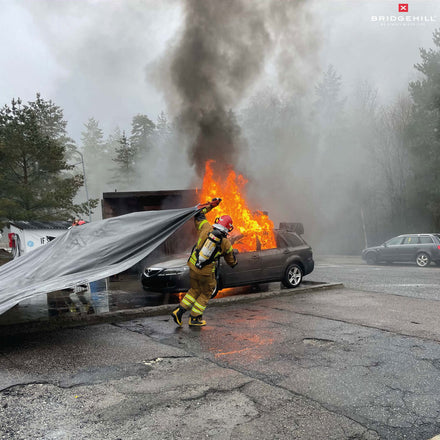 Bridgehill Training Car Fire Blanket 6m x 8m - FB-CAR-101-BGH