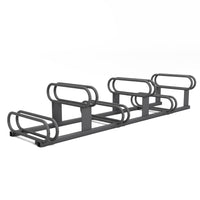 Procity High-Low Bike Rack - Double Direction - Galvanised & Painted