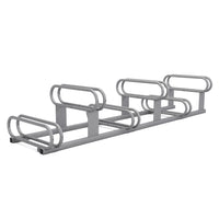 Procity High-Low Bike Rack - Double Direction - Galvanised