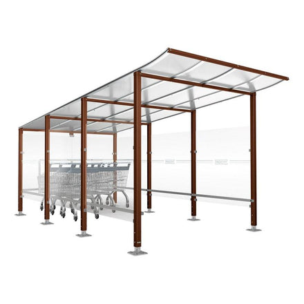 Procity Modulo Trolley Bay Shelter - 4800mm