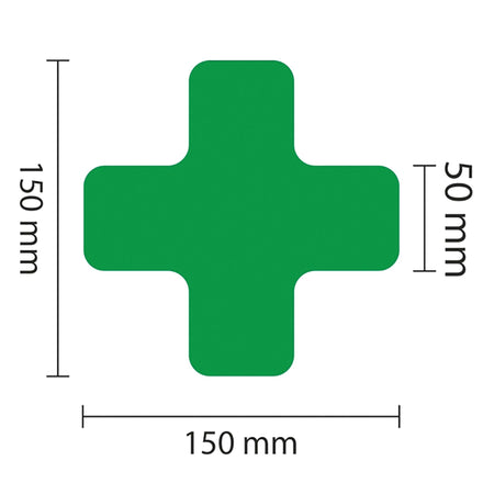 PROline Warehouse & Pallet Zone Markers - Self-Adhesive Stickers - Green