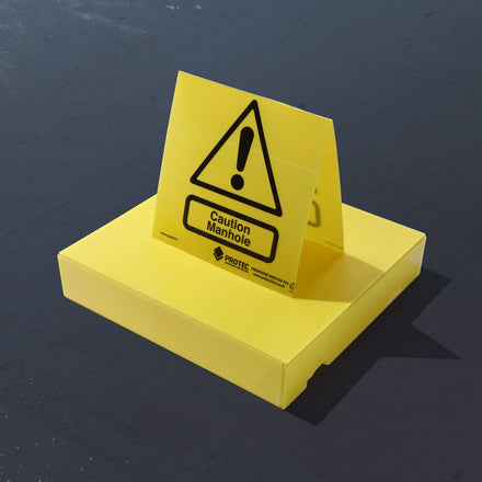Protec Open Manhole Warning Cover