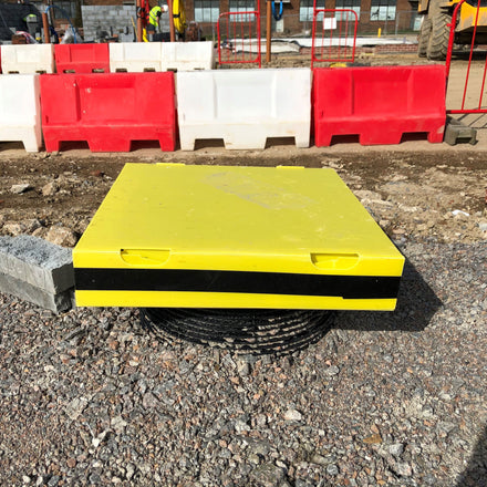 Protec Open Manhole Warning Cover