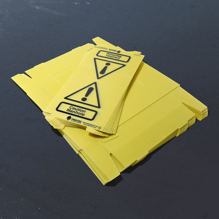 Protec Open Manhole Warning Cover