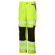 Pulsar Life Mens Hi Vis Yellow Stretch Combat Trousers LFE921