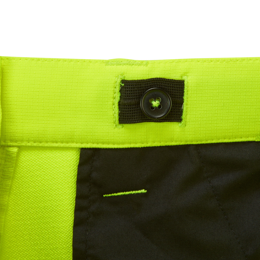 Pulsar Life Mens Hi Vis Yellow Stretch Combat Trousers LFE921