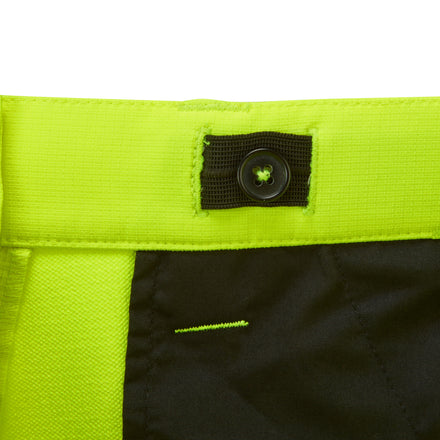 Pulsar Life Mens Hi Vis Yellow Stretch Combat Trousers LFE921