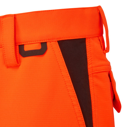 Pulsar Life Ladies Rail Spec Hi Vis Orange Combat Trousers LFE972