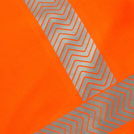 Pulsar Life Mens Rail Spec Hi Vis Orange Short Sleeved Polo Shirt LFE924-NB