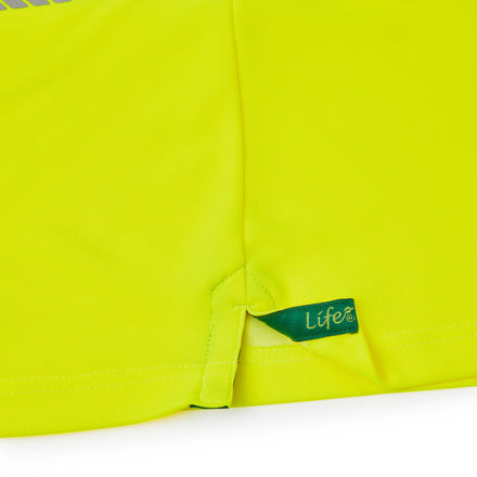 Pulsar Life Men's Hi-Vis Yellow T-Shirt Long-Sleeved LFE935