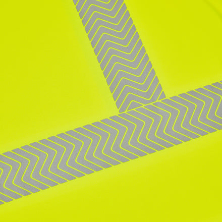 Pulsar Life Men's Hi-Vis Yellow T-Shirt Long-Sleeved LFE935