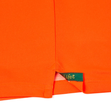 Pulsar Life Men's Hi-Vis Orange T-Shirt Long-Sleeved LFE936