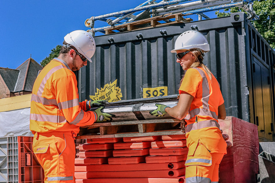 Orange Hi Vis Polo Shirts