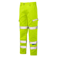 Pulsar Protect Hi Vis Yellow Combat Trouser P346