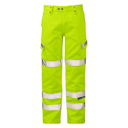 Pulsar Protect Hi Vis Yellow Combat Trouser P346