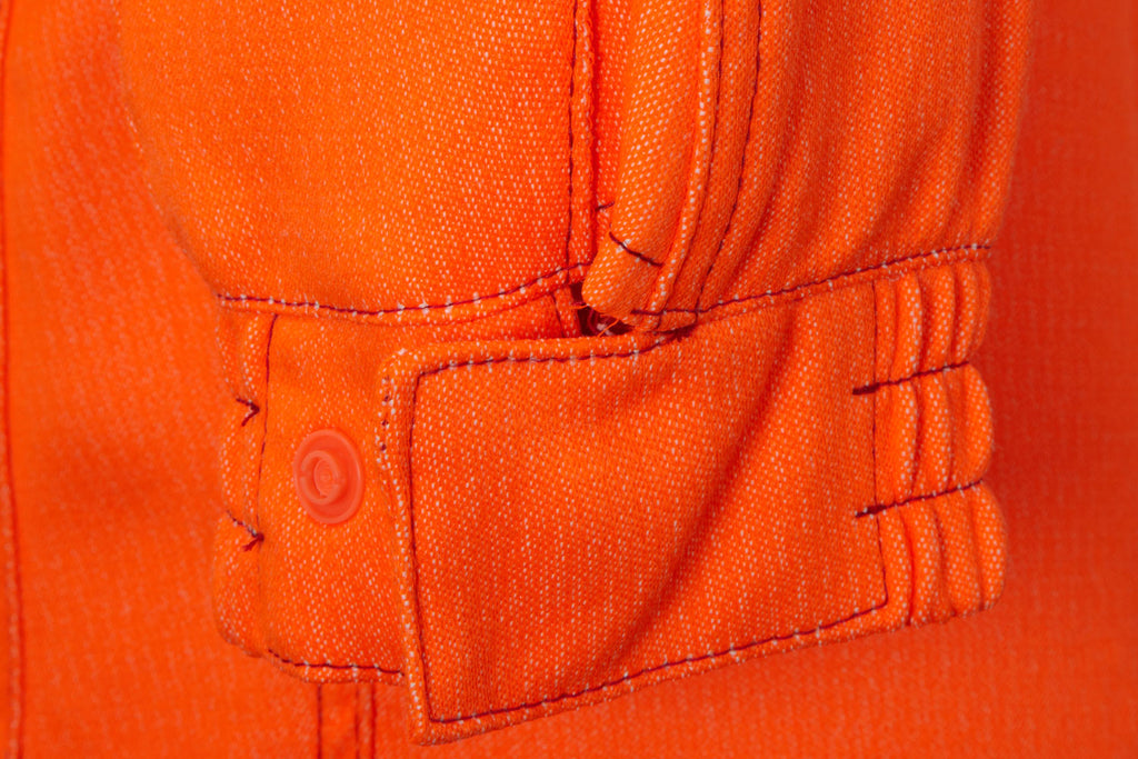 Pulsar Electric Arc Flash & Fire Retardant Antistatic Hi Vis Orange Combat Coverall PRARC05