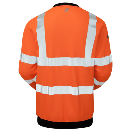 Pulsar Electric ARC Hi Vis Orange Sweat Shirt PRARC20