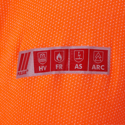 Pulsar Electric ARC Hi Vis Orange Sweat Shirt PRARC20