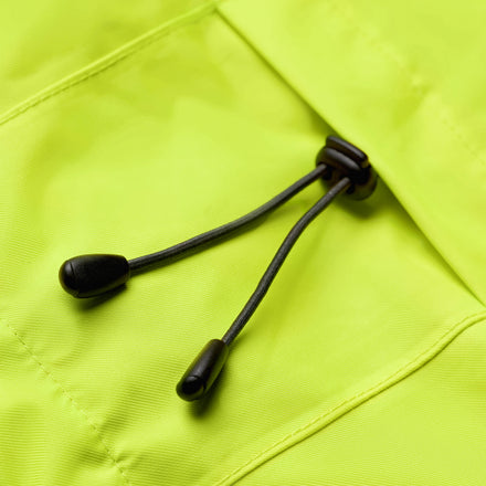 Pulsar React Rct800 Hi Vis Yellow Waterproof Shell Jacket Feature 1