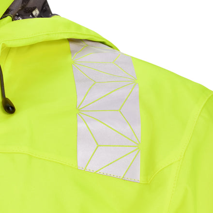 Pulsar React Rct800 Hi Vis Yellow Waterproof Shell Jacket Feature 11