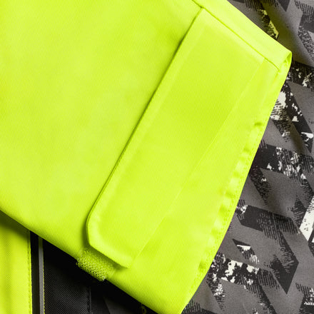 Pulsar React Rct800 Hi Vis Yellow Waterproof Shell Jacket Feature 3