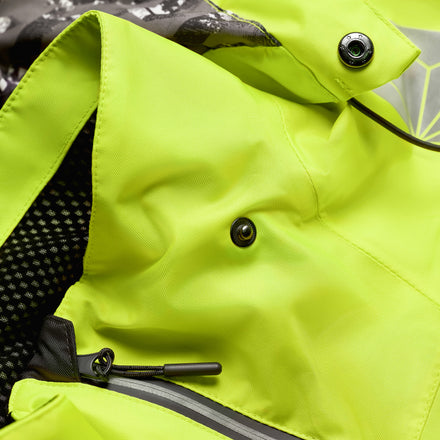 Pulsar React Rct800 Hi Vis Yellow Waterproof Shell Jacket Feature 8