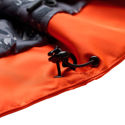 Pulsar React Rct801 Hi Vis Orange Waterproof Shell Jacket Feature 10