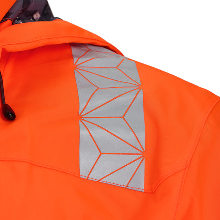 Pulsar React Rct801 Hi Vis Orange Waterproof Shell Jacket Feature 12