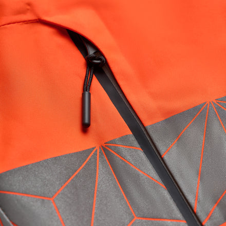 Pulsar React Rct801 Hi Vis Orange Waterproof Shell Jacket Feature 3