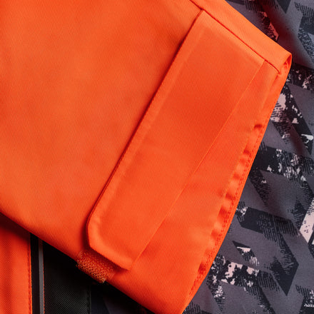 Pulsar React Rct801 Hi Vis Orange Waterproof Shell Jacket Feature 4