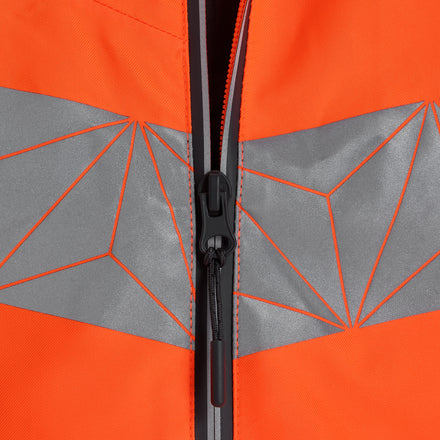 Pulsar React Rct801 Hi Vis Orange Waterproof Shell Jacket Feature 6