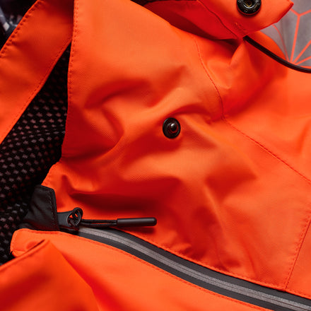 Pulsar React Rct801 Hi Vis Orange Waterproof Shell Jacket Feature 9