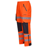 Pulsar React Rct803 Hi Vis Orange Waterproof Overtrousers Main