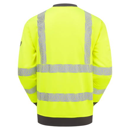PULSAR React Hi-vis Yellow Sweater RCT806