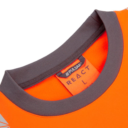 PULSAR React Hi-vis Orange Sweater RCT807