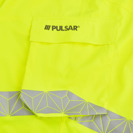 PULSAR React Hi-vis Yellow Combat Trousers RCT808