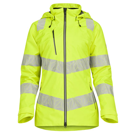 Pulsar React Rct850 Hi Vis Yellow Waterproof Shell Jacket Front