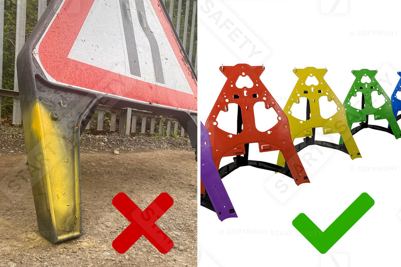 Q-Sign Vs Coloured QuickFit EnduraSign