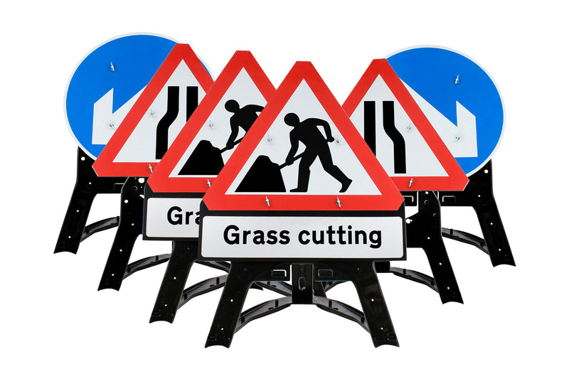 Grass Cutting Plastic Quickfit EnduraSign Package